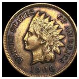 1906 Indian Head Cent CLOSELY UNCIRCULATED