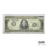 1928 $500 U.S. Federal Reserve Note Chicago 2