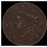 1828 Large Cent LIGHTLY CIRCULATED