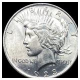 1923 Silver Peace Dollar CHOICE BU