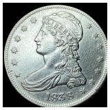1838 Silver Half Dollar (Capped Bust) UNCIRCULATED