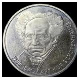 1988D Germany Federal Republic Silver 10 Mark