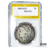 1900-O/CC Morgan Silver Dollar PGA F15