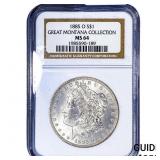 1885-O Morgan Silver Dollar NGC MS64