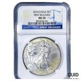 2024 Silver Eagle NGC MS70