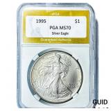 1995 Silver Eagle PGA MS70