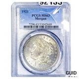 1921 Morgan Silver Dollar PCGS MS63