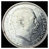 1930 Denmark Silver 2 Kroner