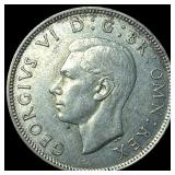 1941 Great Britain Silver Florin