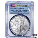 2025 Silver Eagle PCGS MS69
