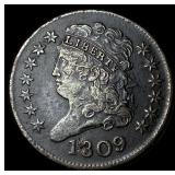 1809 Classic Head Half Cent NEARLY  UNCIRCULATED