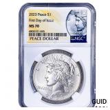 2023 Silver Peace Dollar NGC MS70