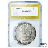 1896 Morgan Silver Dollar PGA MS63