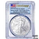 2025 Silver Eagle PCGS MS69