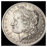 1890 Silver Morgan Dollar CLOSELY UNCIRCULATED