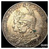 1901 Germany Silver 5 Mark