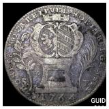 1764 Germany Nuremberg Silver 10 Kopeks