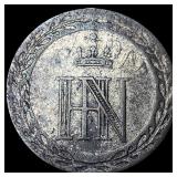 German State Westphalia Silver 20 Centimes