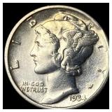 1934-D Silver Mercury Dime CLOSELY  UNCIRCULATED