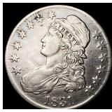 1831 Capped Bust Half Dollar CLOSELY  UNCIRCULATE