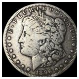 1896-S Silver Morgan Dollar LIGHTLY  CIRCULATED