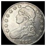 1832 Capped Bust Half Dollar NEARLY  UNCIRCULATED