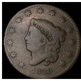 1828 Coronet Head Large Cent NICELY  CIRCULATED