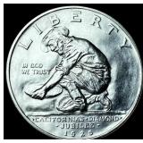 1925-S Silver California Diamond Jubilee Half Doll