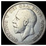 1929 Great Britain George V Silver Florin