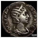 Roman Julia Mamaea AD 228 Silver Denarius