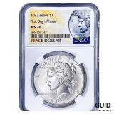 2023 Silver Peace Dollar NGC MS70
