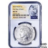 2023 Silver Peace Dollar NGC MS70