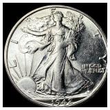 1942-S Silver Half Dollar UNCIRCULATED