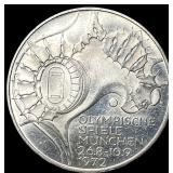 1972-G Germany Silver 10 Marks