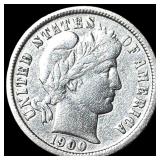 1900-O Silver Barber Dime CLOSELY UNCIRCULATED