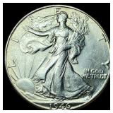 1946-D Silver Half Dollar UNCIRCULATED
