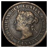 1886 Canada Bronze Large Cent