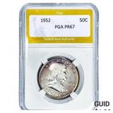 1952 Franklin Half Dollar PGA PR67