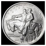 1925 Stone Mountain Silver Half Dollar UNCIRCULATE