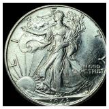 1943 Walking Liberty Half Dollar GEM BU