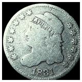 1831 Capped Bust Silver Half Dime NICELY CIRCULATE