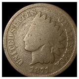1871 Indian Head Cent NICELY CIRCULATED