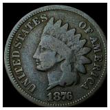 1876 Indian Head Cent NICELY CIRCULATED