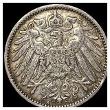 1909A Germany Silver 1 Mark