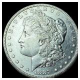 1887-S Silver Morgan Dollar CHOICE BU