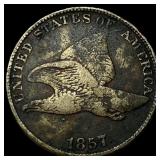 1857 Flying Eagle Cent LIGHTLY CIRCULATED
