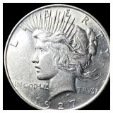 1927-S Silver Peace Dollar UNCIRCULATED