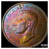 1938 Great Britain Bronze 1 Penny