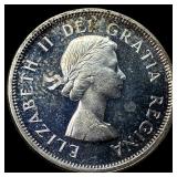 1959 Canada Silver 25 cents