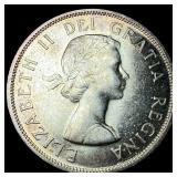 1958 Canada Silver Dollar- British Colombia
